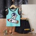 ( 1–7 Years) Premium Kids DTF Print Summer Combo Set – Cartoon Edition