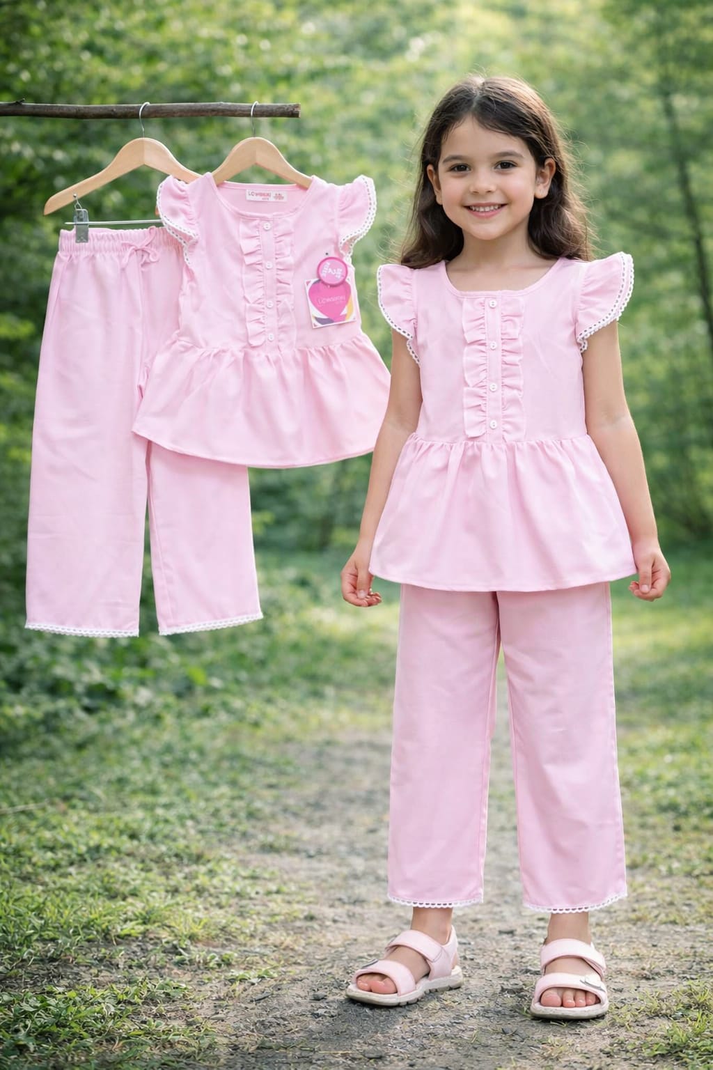 1 years to 8 years Frock +Flazu set