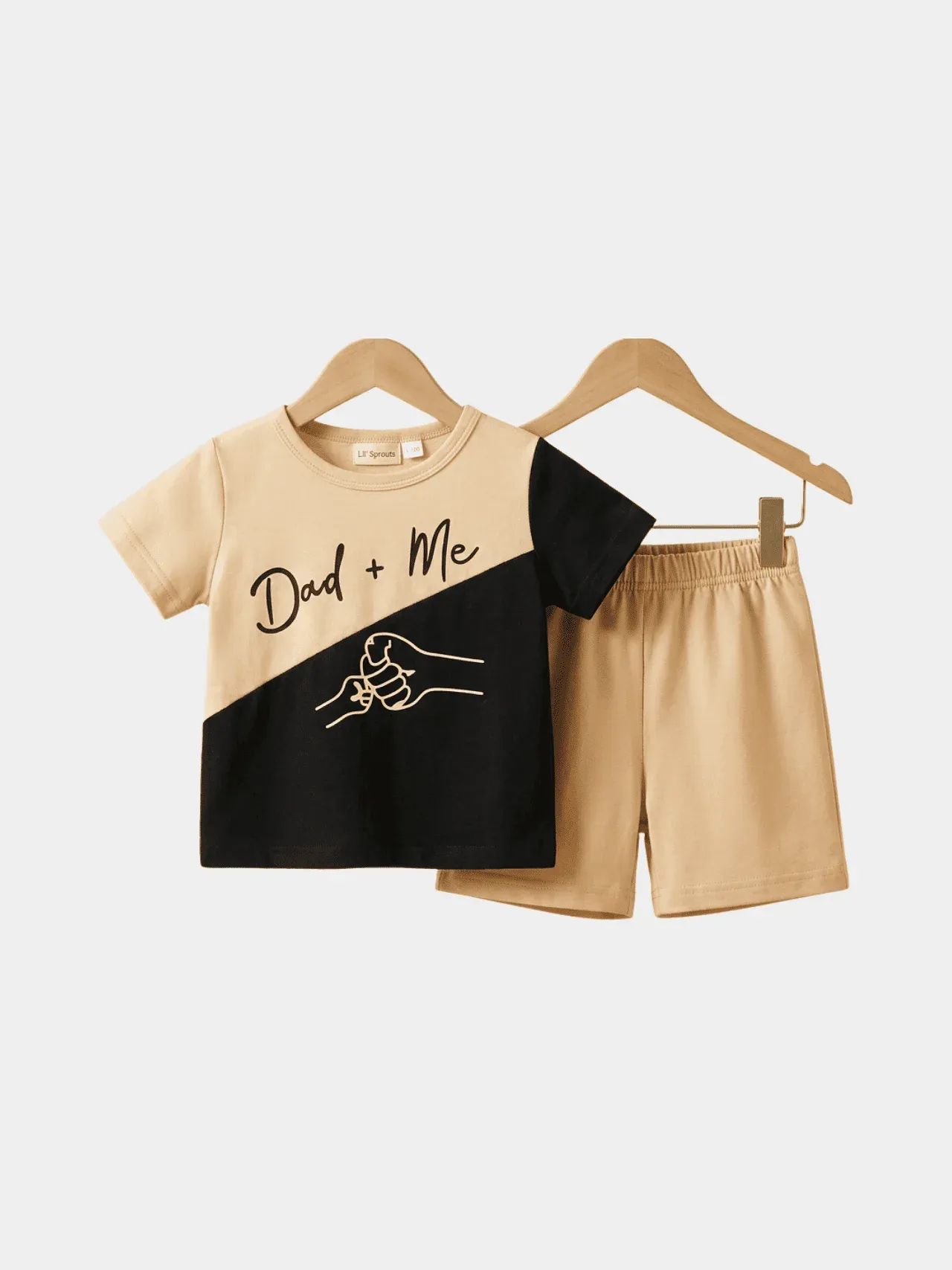 Boys Dad n Me T-shirt And Shorts Set