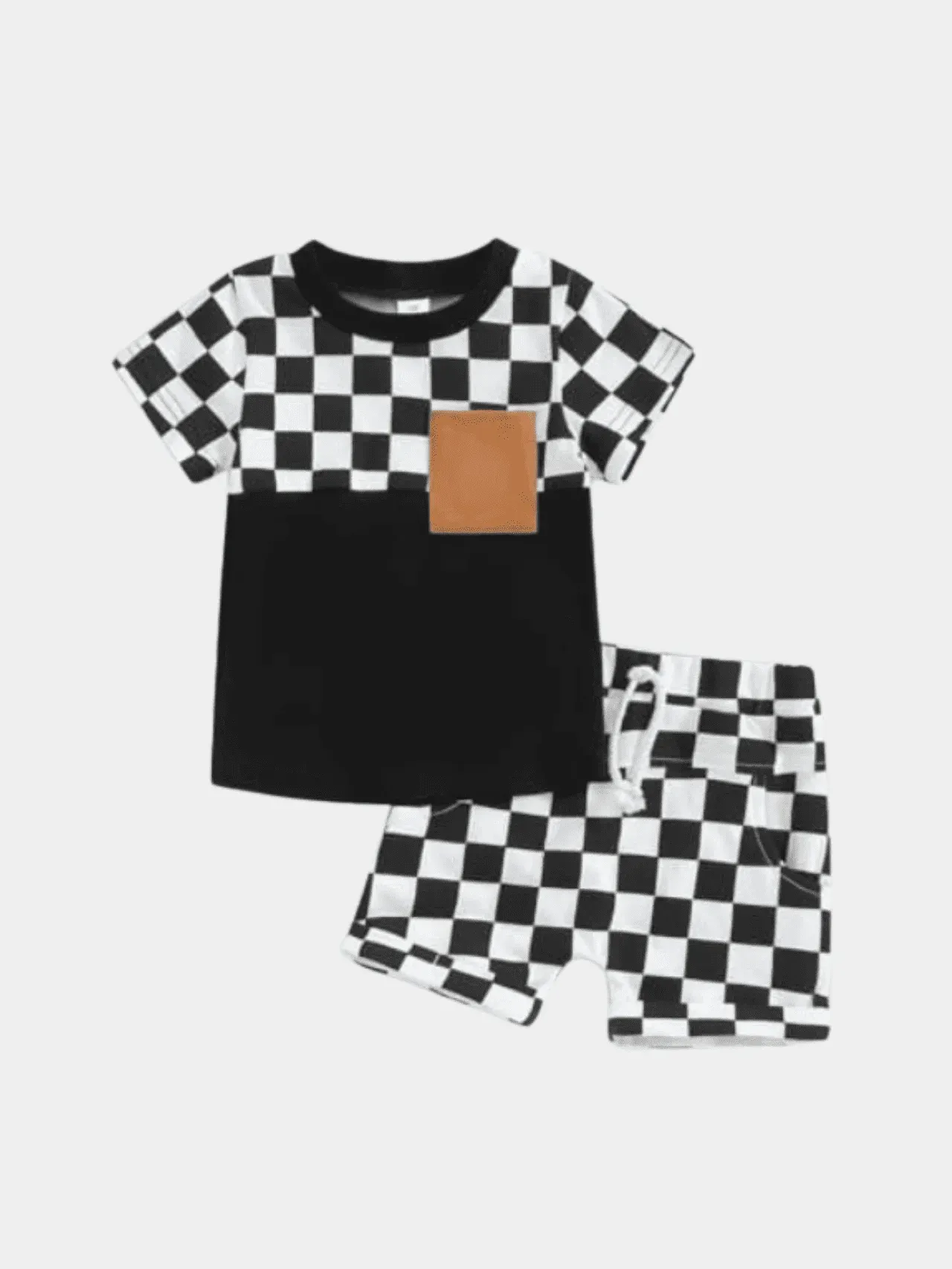Boys Duck Yellow T-shirt And Shorts Set