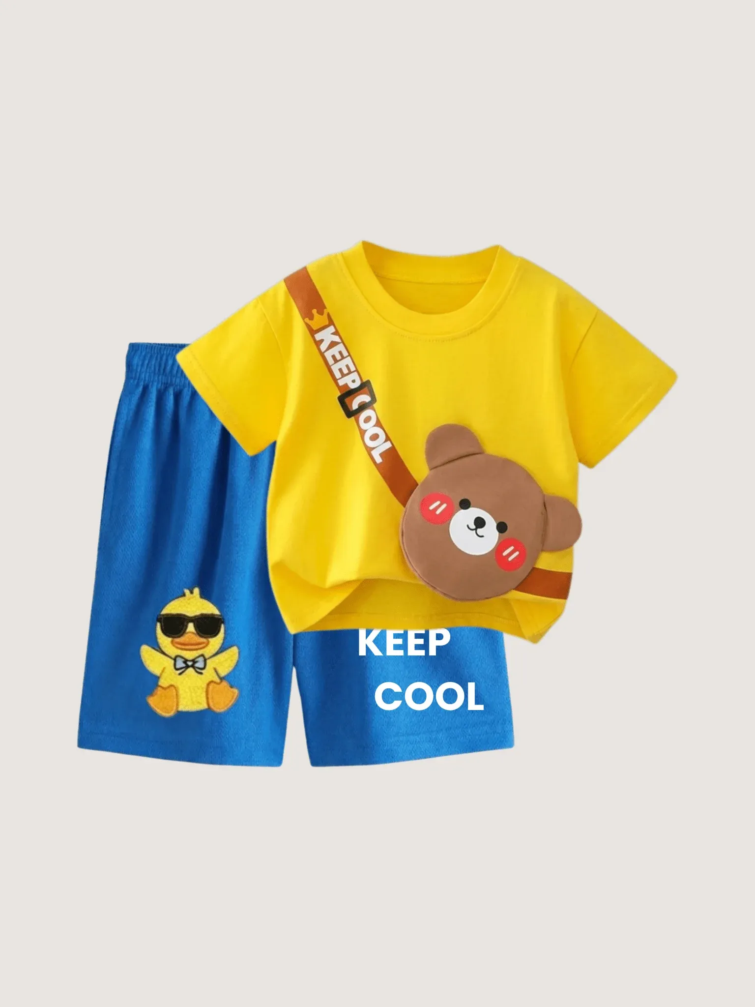 Boys Keep Cool T-shirt And Shorts Set