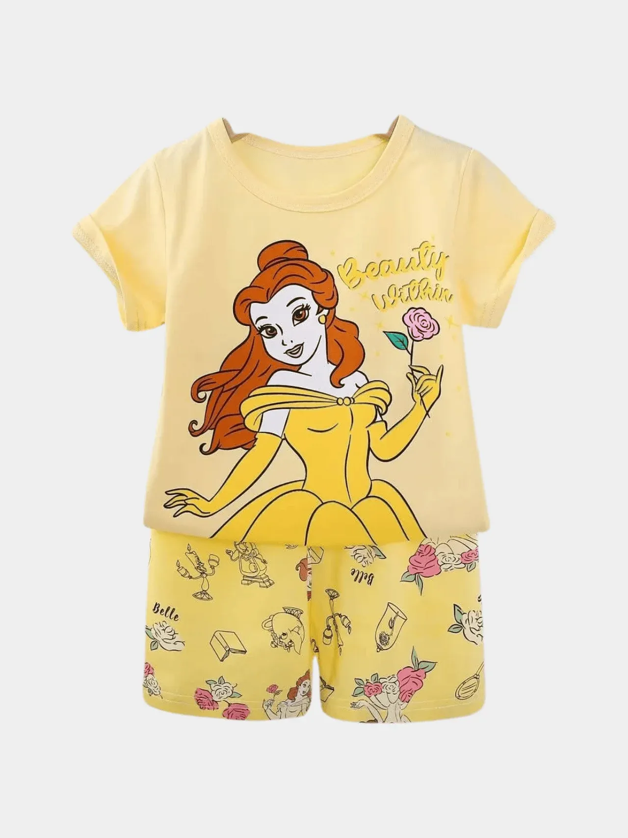 Girls Queen T-shirt & Shorts Set