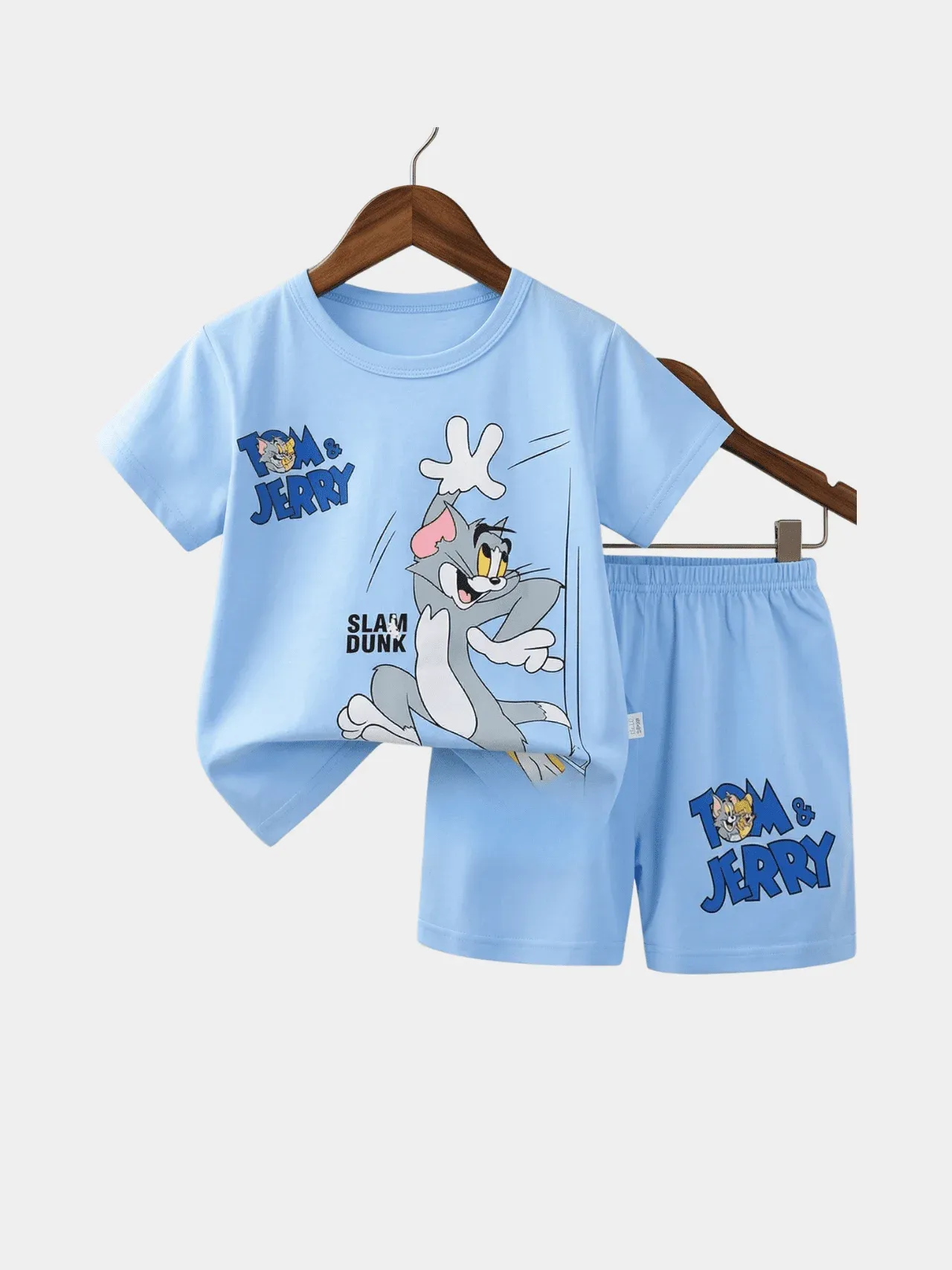 Girls Sky Tom n Jerry Princess T-shirt And Shorts Set